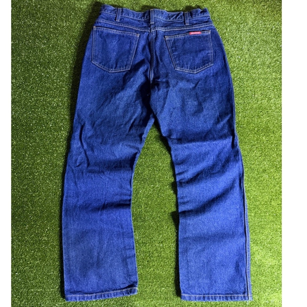Dickies 9393NB Mens Regular Fit Straight Leg Denim Jeans Dark Indigo Blue 31x29